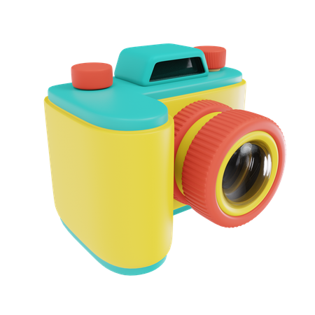 Digital Camera  3D Icon