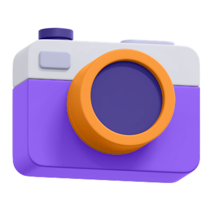 Digital Camera  3D Icon