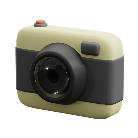 Digital Camera  3D Icon