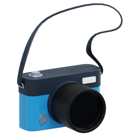 Digital Camera  3D Icon