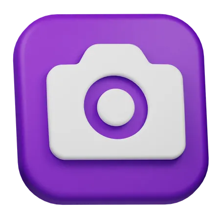 Digital Camera  3D Icon