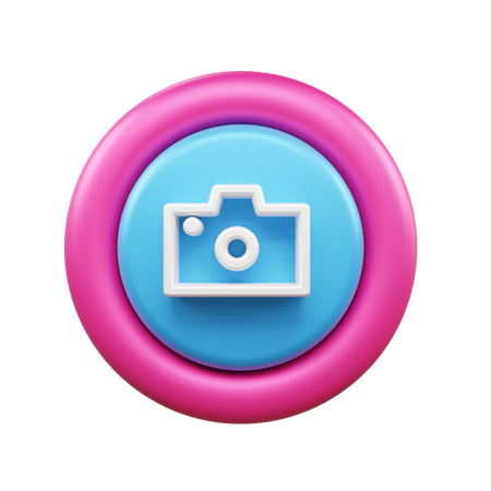 Digital Camera  3D Icon