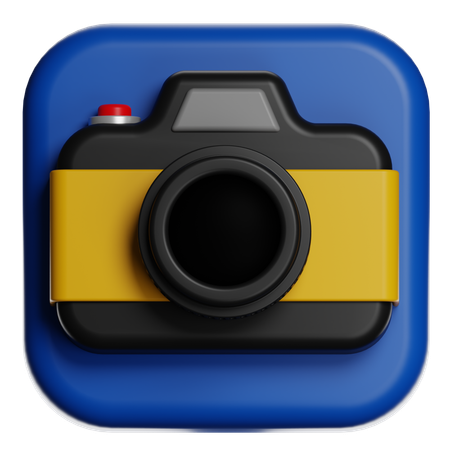 Digital Camera  3D Icon
