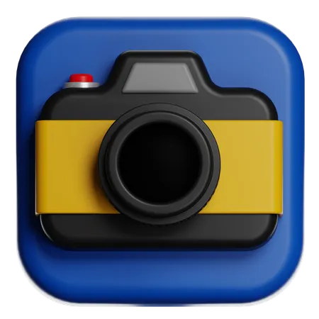 Digital Camera  3D Icon