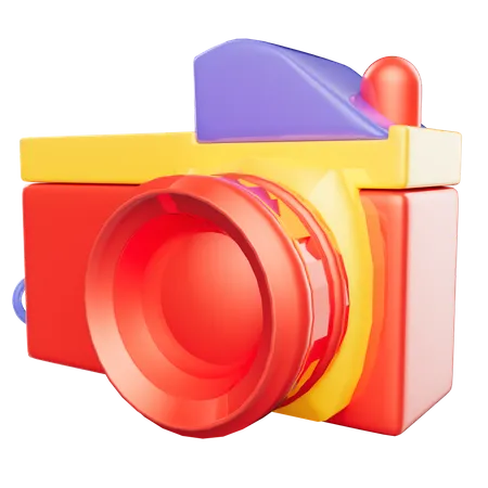 Digital Camera  3D Icon