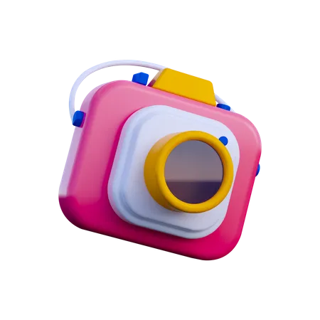 Digital Camera  3D Icon