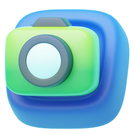 Digital Camera  3D Icon