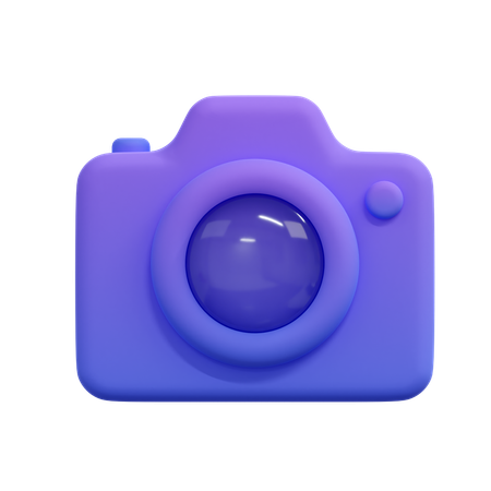 Digital Camera  3D Icon