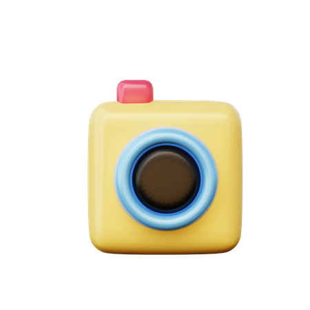 Digital Camera  3D Icon