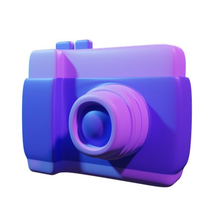 Digital Camera  3D Icon