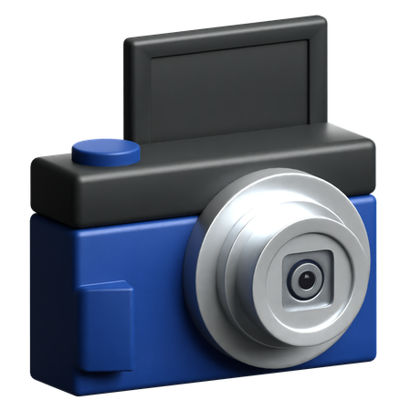 Digital Camera  3D Icon