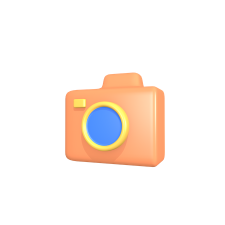 Digital Camera  3D Illustration