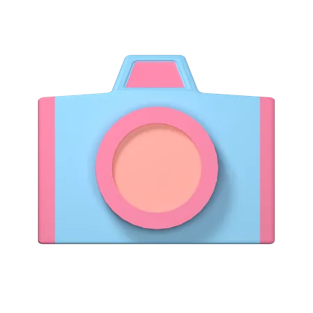 Camera Icon For Essential Icon 3D Illustration