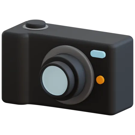 3 D Camera Illustration 3D Icon