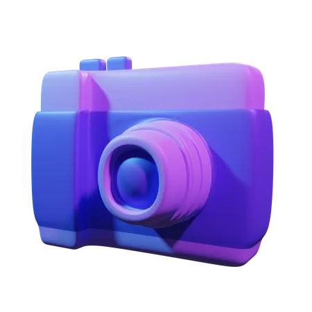 Digital Camera 3D Icon