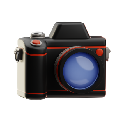 Digital Camera Illustration  3D Icon