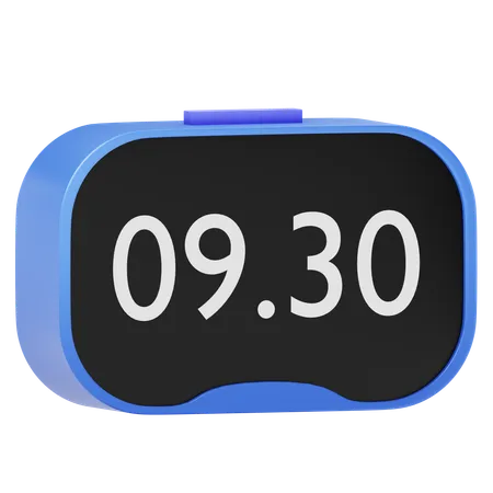 Digital clock  3D Icon