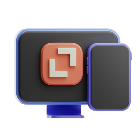 Digital Collaboration Platform  3D Icon