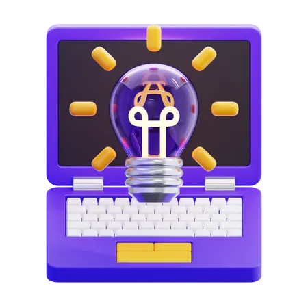 Digital Creation  3D Icon