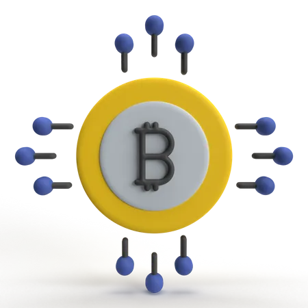 Digital Currency  3D Icon