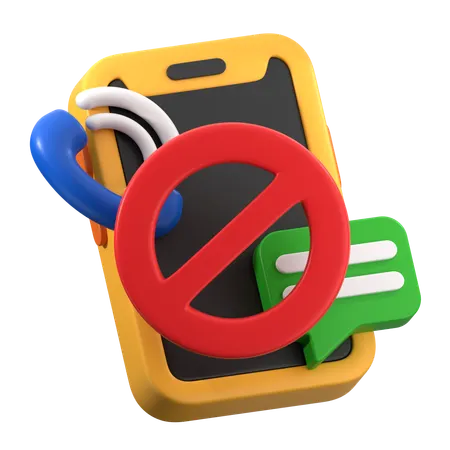 디지털 디톡스  3D Icon
