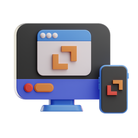 Digital Devices  3D Icon