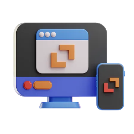 Digital Devices  3D Icon