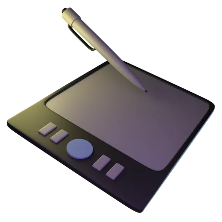 Digital Drawing Tablet  3D Icon