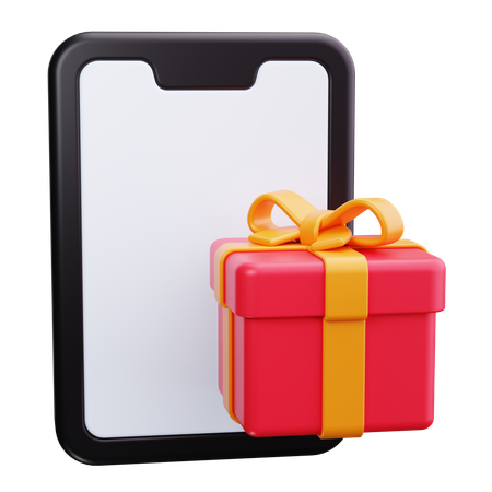 Digital Gift Card  3D Icon