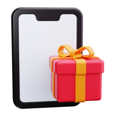 Digital Gift Card  3D Icon