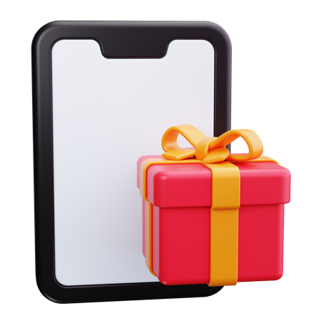 Digital Gift Card  3D Icon