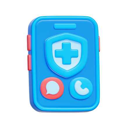 Digital Health Hub  3D Icon