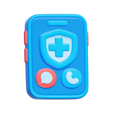 Digital Health Hub  3D Icon