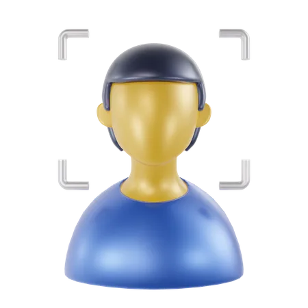 Digital Identity  3D Icon