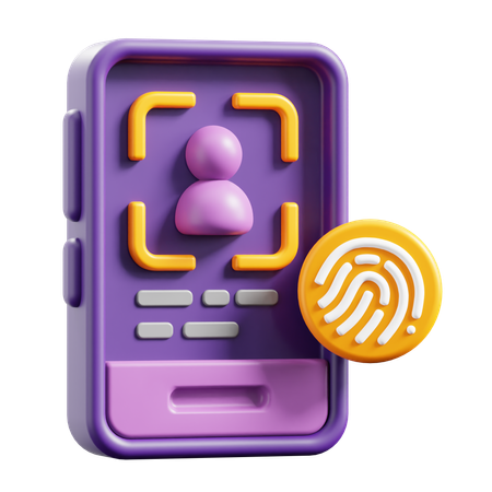 Digital Identity  3D Icon