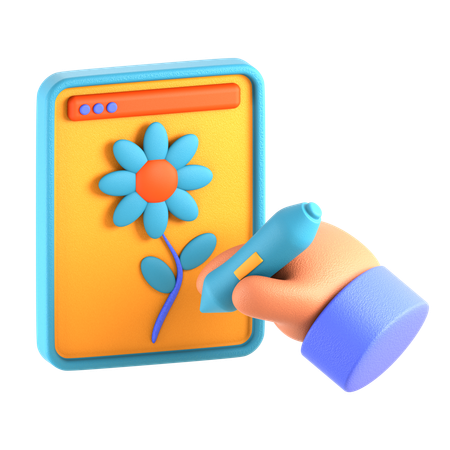 Digital Illustration  3D Icon