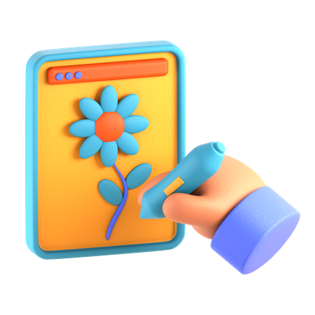 Digital Illustration  3D Icon