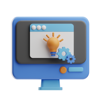 Digital Innovation  3D Icon