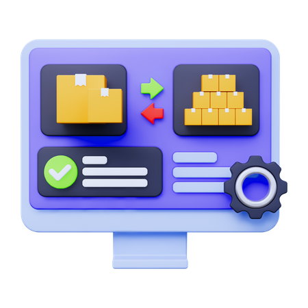 Digital Inventory  3D Icon