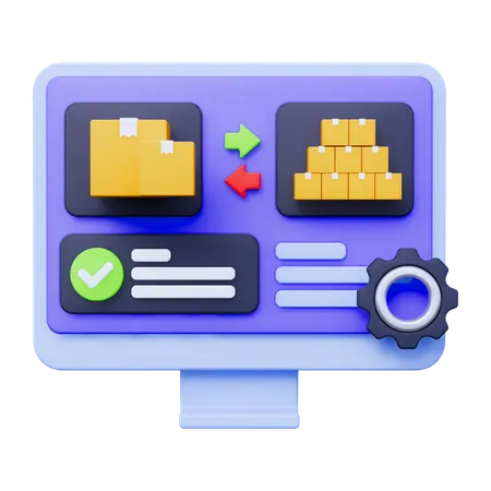 Digital Inventory  3D Icon