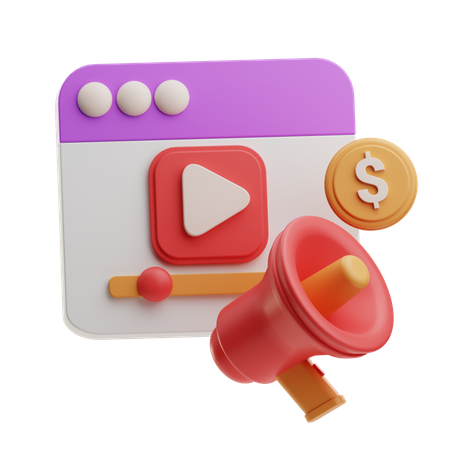 Digital Marketing  3D Icon