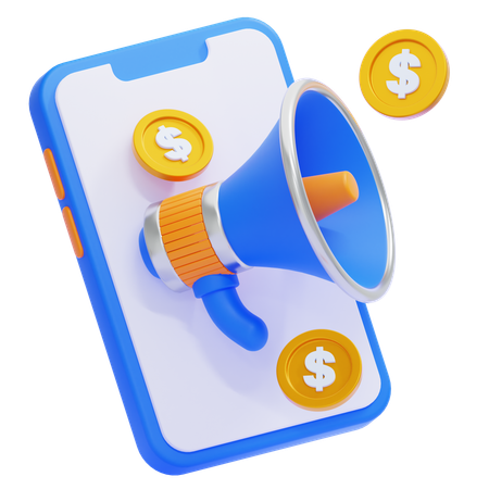 Digital Marketing  3D Icon