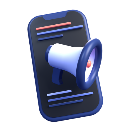 Digital Marketing  3D Icon