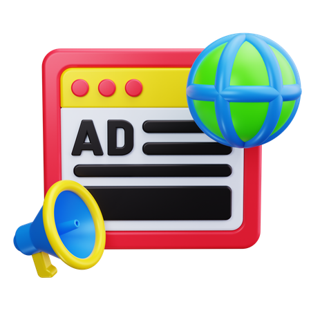 Digital Marketing  3D Icon