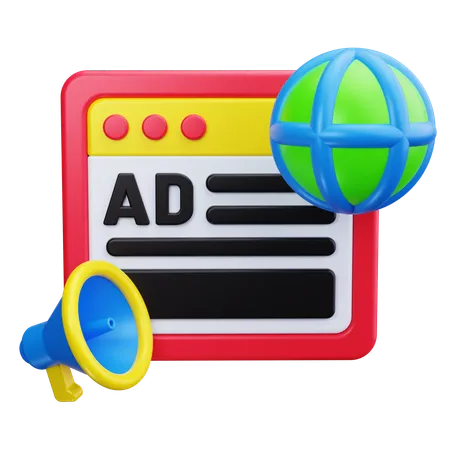 Digital Marketing  3D Icon