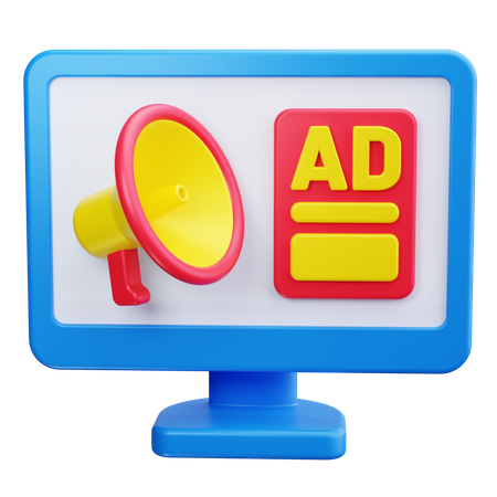 Digital Marketing  3D Icon