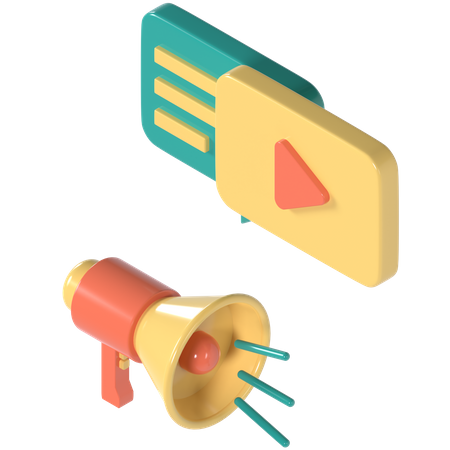 Digital Marketing  3D Icon