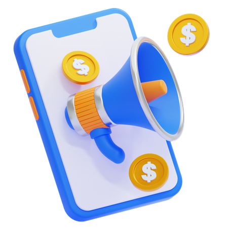 Digital Marketing  3D Icon
