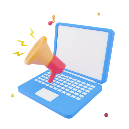 Digital Marketing  3D Icon