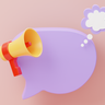 marketing thoughts emoji 3d